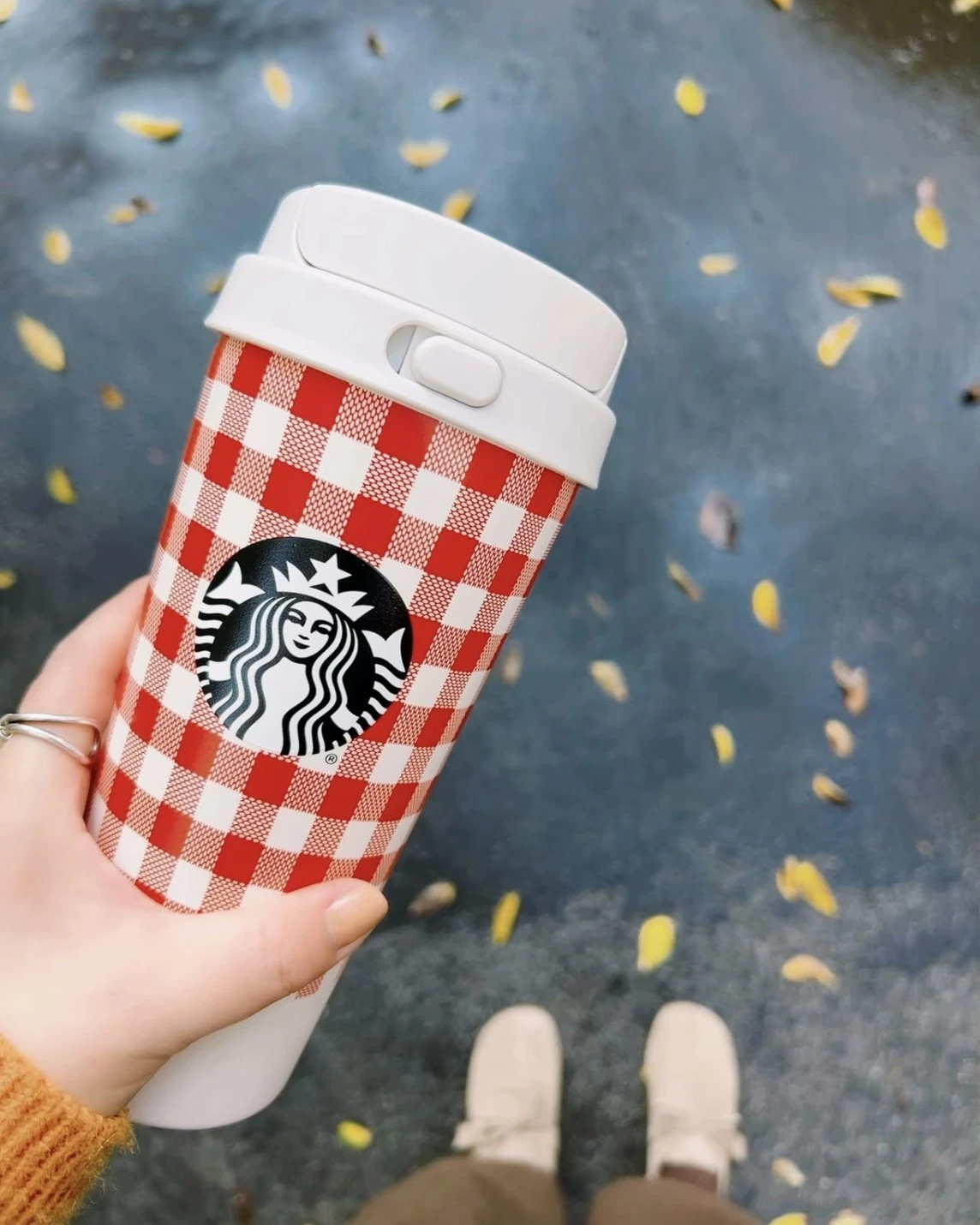 Starbucks 星巴克 心動部落格系列 格紋款500ml (兩款可選)