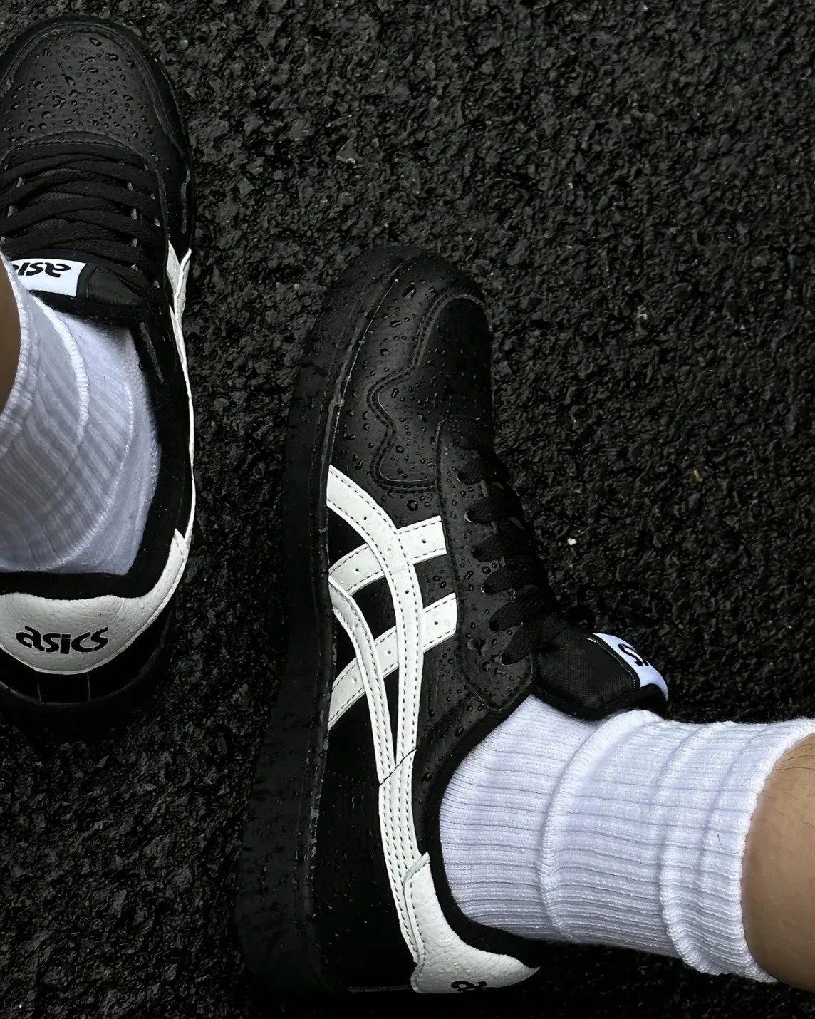 ASICS JAPAN S "Black / White" 復古黑白板鞋(1203A033-001)