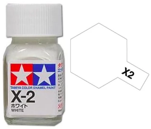 Tamiya 油性 法瑯漆 X-2 亮光 白色 White 10ML