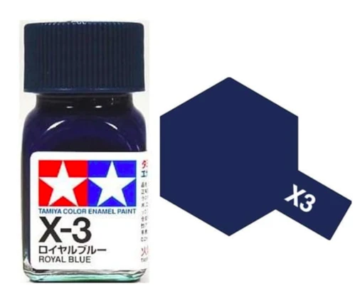 Tamiya 油性 法瑯漆 X-3 亮光 皇家藍 Royal Blue 10ML