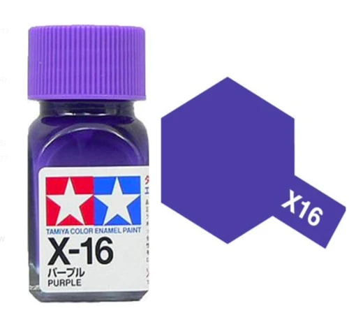Tamiya 油性 法瑯漆 X-16 亮光 紫色 Purple 10ML