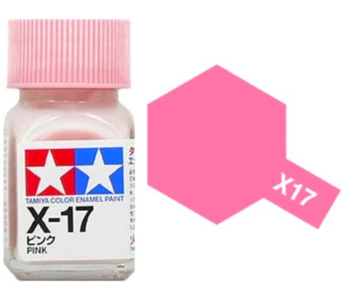 Tamiya 油性 法瑯漆 X-17 亮光 粉紅色 Pink 10ML