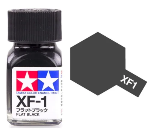 Tamiya 油性 法瑯漆 XF-1 消光 黑色 Flat Black 10ML