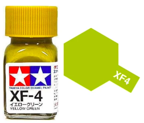 Tamiya 油性 法瑯漆 XF-4 消光 黃綠色 Yellow Green 10ML