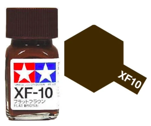 Tamiya 油性 法瑯漆 XF-10 消光 棕色 Flat Brown 10ML