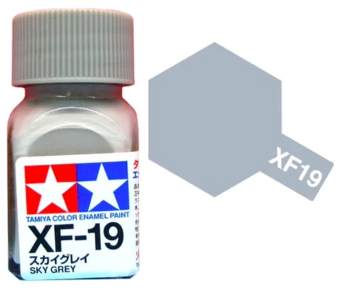 Tamiya 油性 法瑯漆 XF-19 消光 天空灰色 Sky Grey 10ML