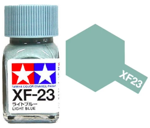 Tamiya 油性 法瑯漆 XF-23 消光 淺藍色 Light Blue 10ML