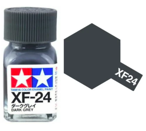 Tamiya 油性 法瑯漆 XF-24 消光 深灰色 Dark Grey 10ML