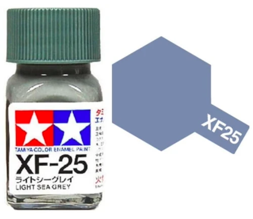 Tamiya 油性 法瑯漆 XF-25 消光 淺海灰色 Light Sea Grey 10ML