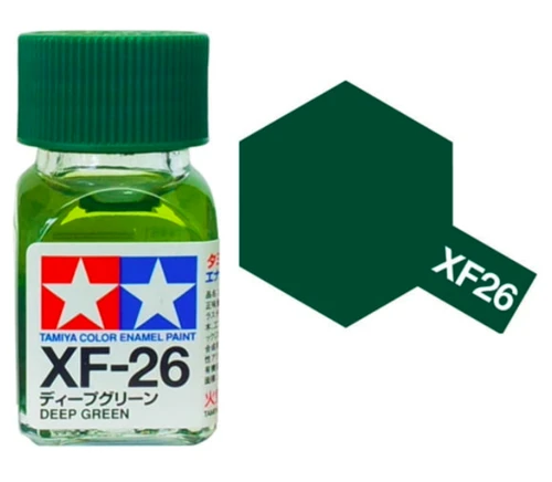 Tamiya 油性 法瑯漆 XF-26 消光 深綠色 Deep Green 10ML