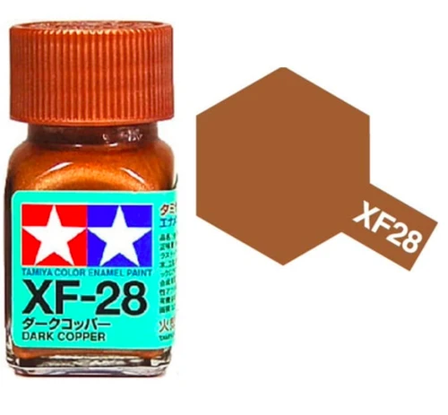 Tamiya 油性 法瑯漆 XF-28 消光 暗銅色10ML