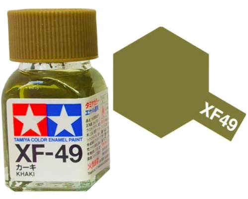 Tamiya 油性 法瑯漆 XF-49 消光 土黃色 Khaki 10ML