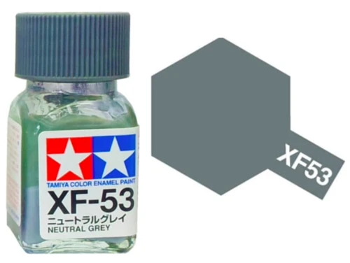 Tamiya 油性 法瑯漆 XF-53 消光 中灰色 Neutral Grey10ML