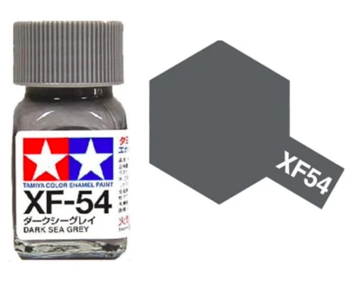 Tamiya 油性 法瑯漆 XF-54 消光 深海灰色 Dark Sea Grey 10ML
