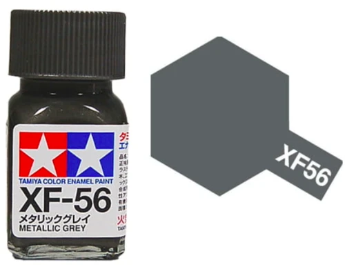Tamiya 油性 法瑯漆 XF-56 消光 金屬灰色 Mettallic Grey 10ML
