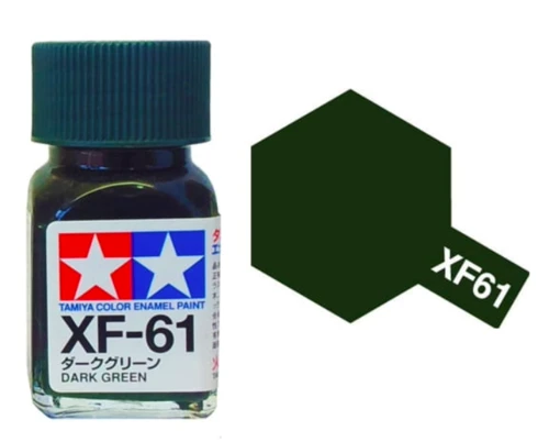 Tamiya 油性 法瑯漆 XF-61 消光 深綠色 Dark Green 10ML