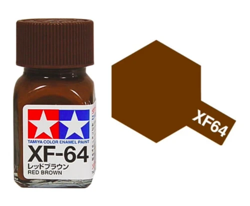 Tamiya 油性 法瑯漆 XF-64 消光 紅棕色 Red Brown 10ML