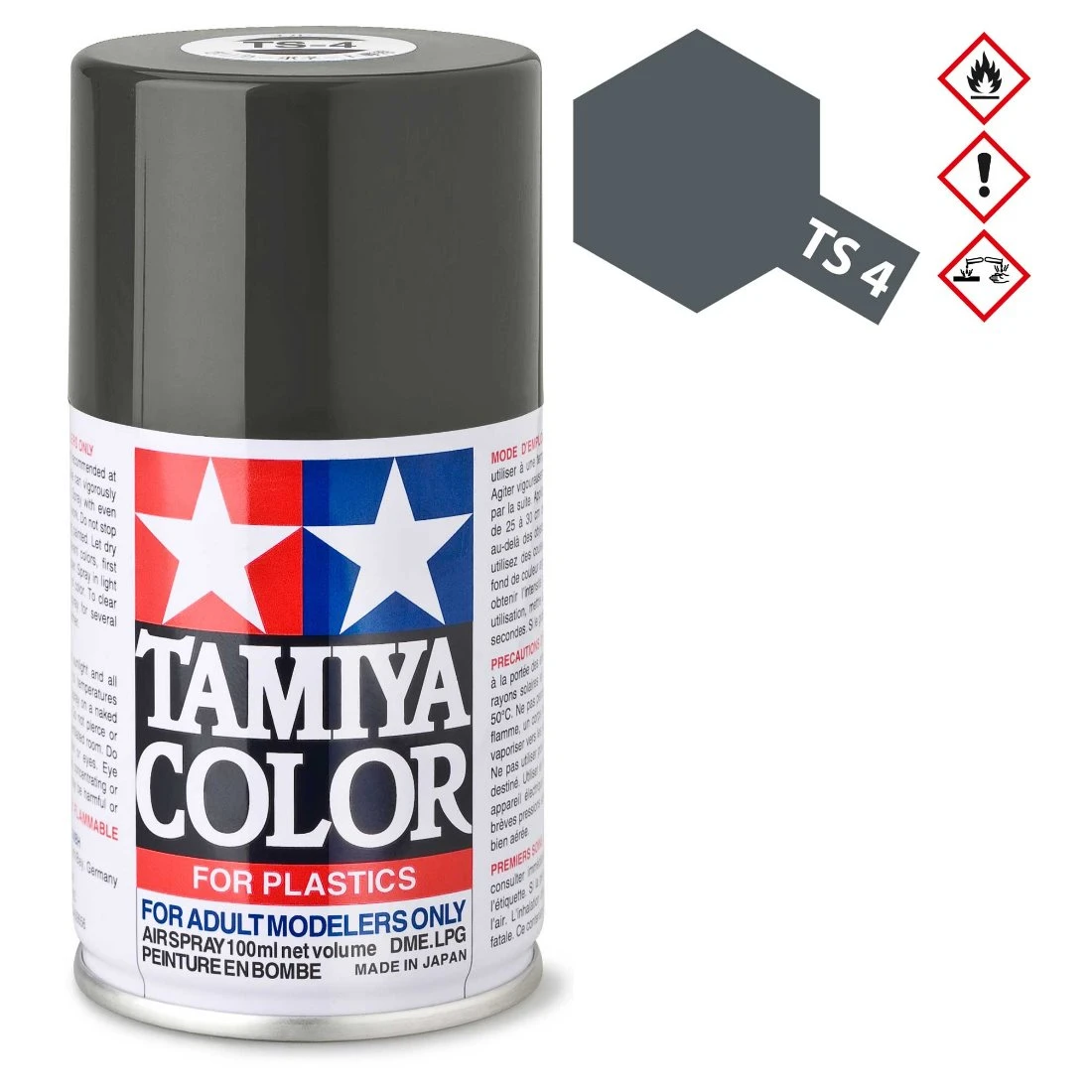 TAMIYA 田宮 TS-4 德國灰色 噴漆