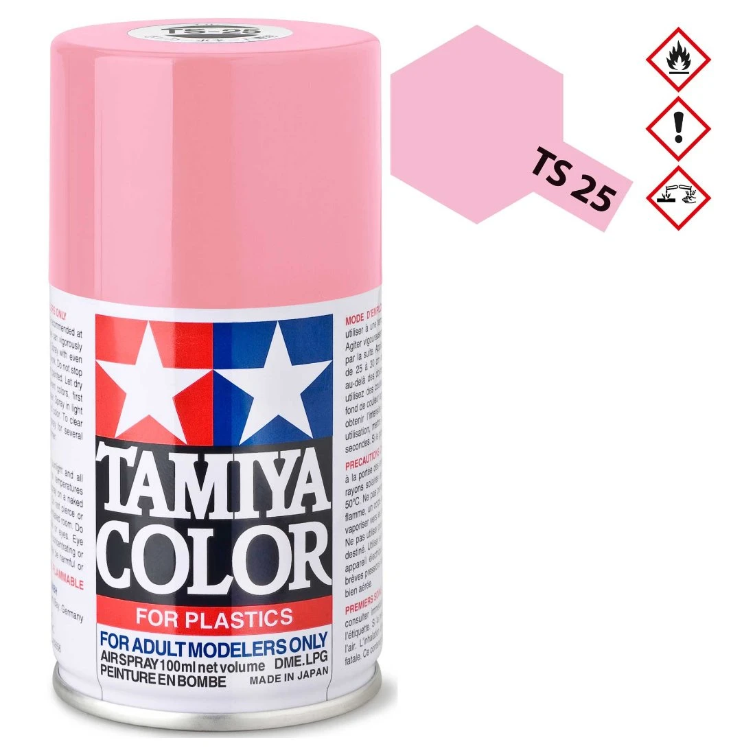 TAMIYA 田宮 TS-25 粉紅色 噴漆
