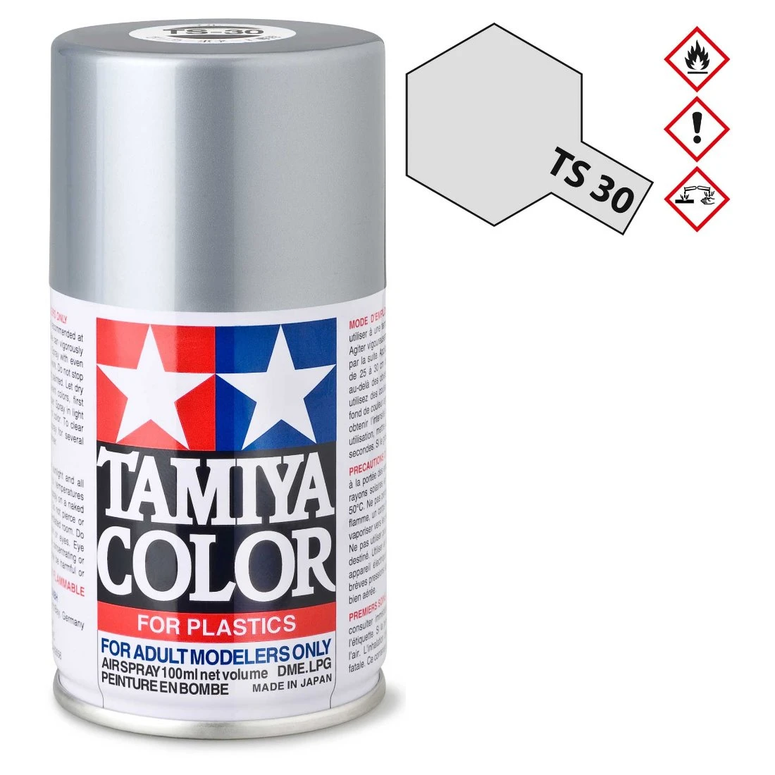 TAMIYA 田宮 TS-30 銀色 噴漆