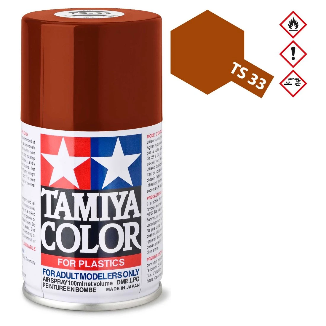TAMIYA 田宮 TS-33 平光紅色 噴漆
