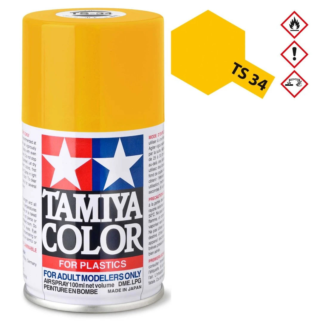 TAMIYA 田宮 TS-34 駱駝黃色 噴漆