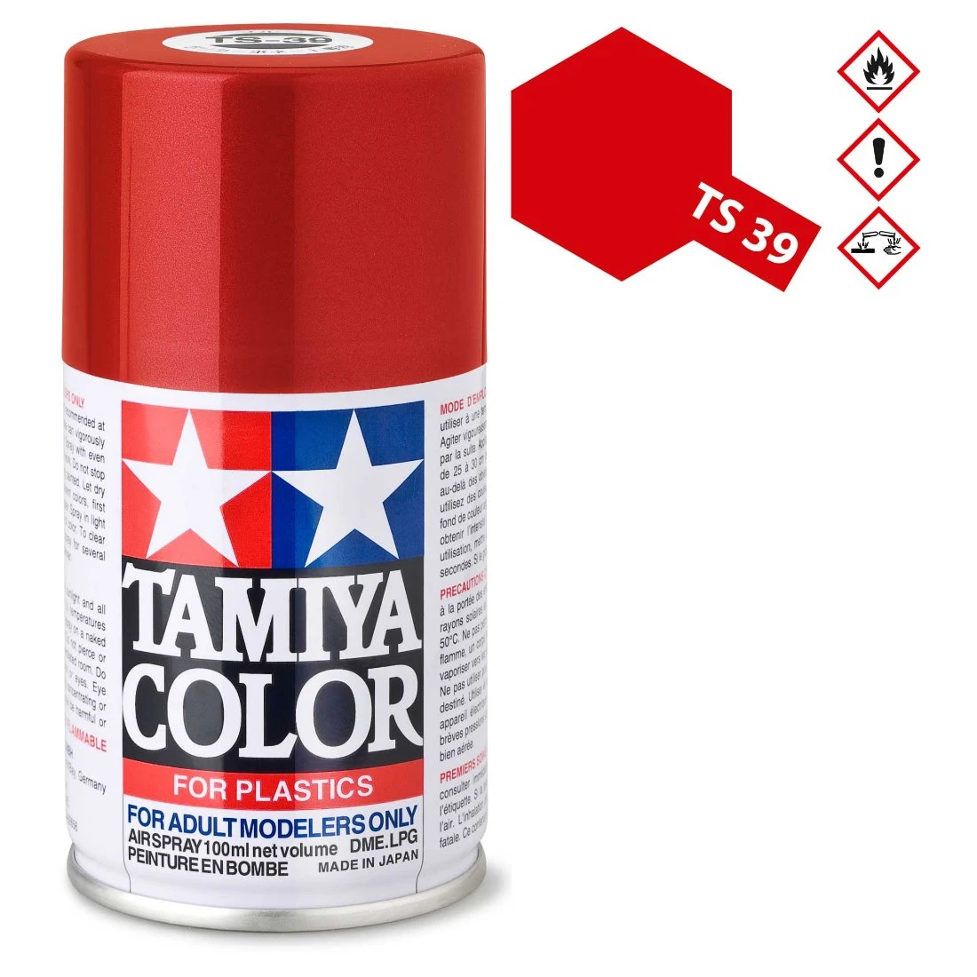 TAMIYA 田宮 TS-39 雲母紅色 噴漆