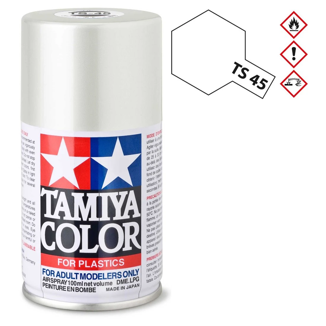 TAMIYA 田宮 TS-45 珍珠白色 噴漆