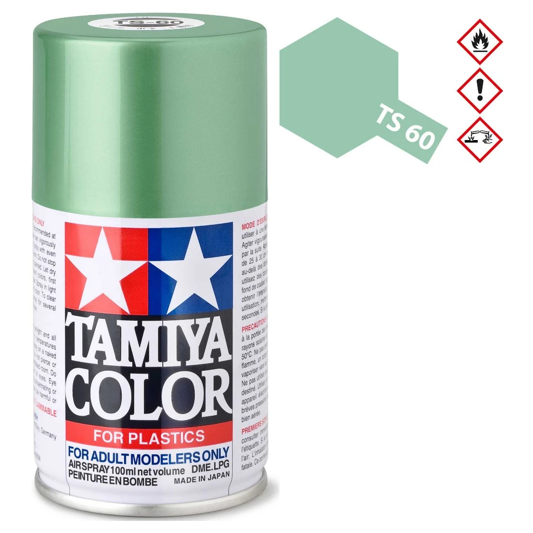 TAMIYA 田宮 TS-60 珍珠綠色 噴漆
