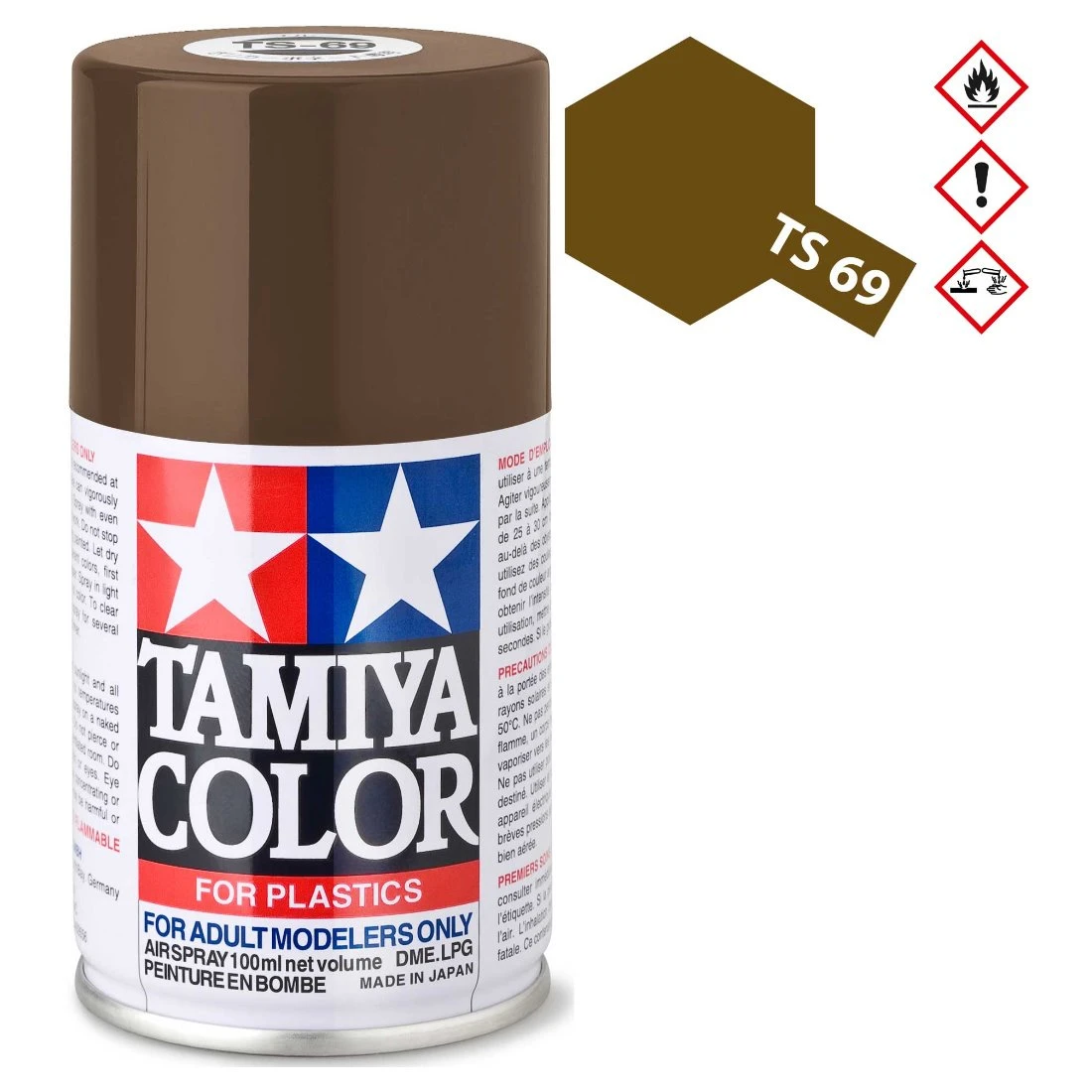 TAMIYA 田宮 TS-69 漆甲板棕色 噴漆