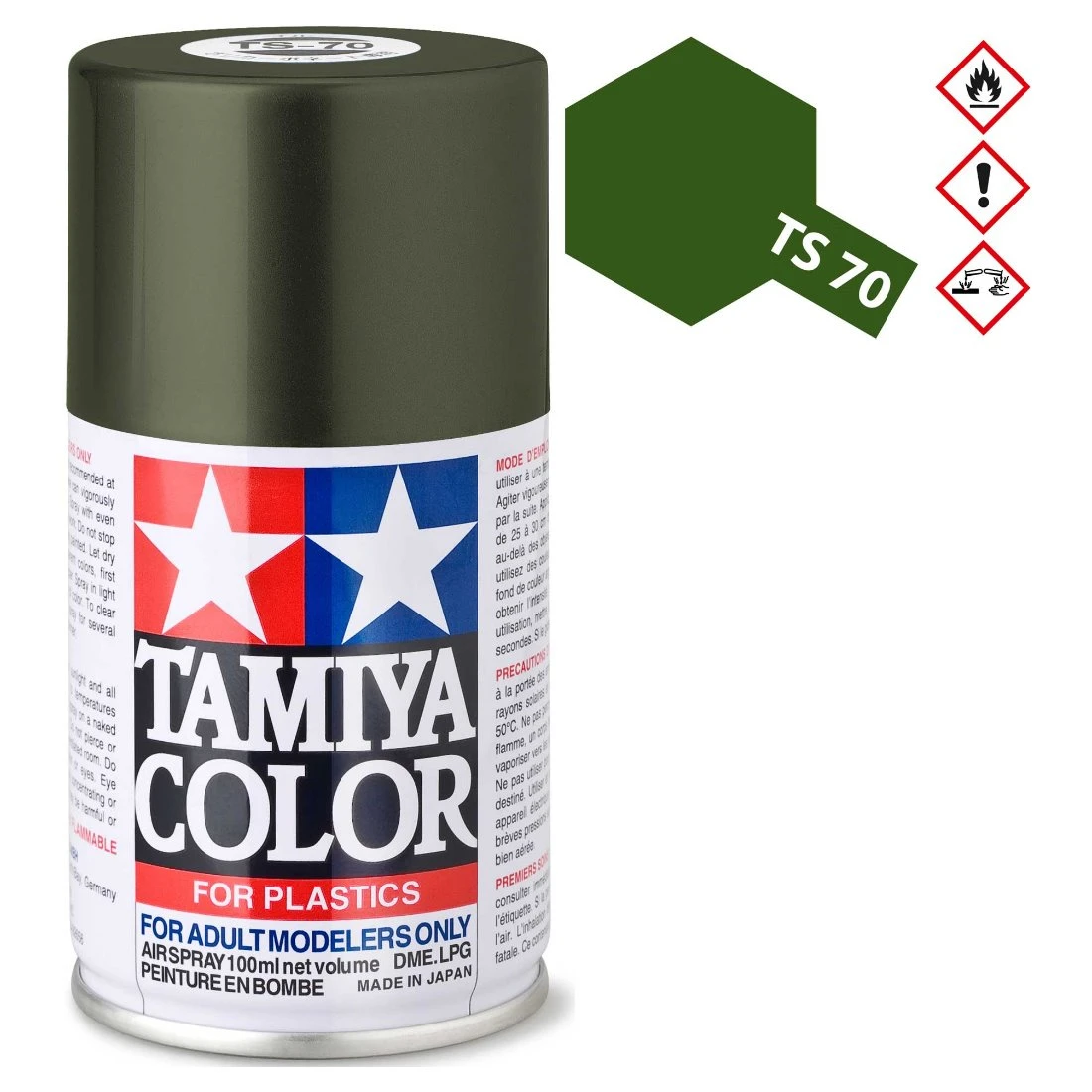 TAMIYA 田宮 TS-70 陸上自衛隊草綠色 噴漆