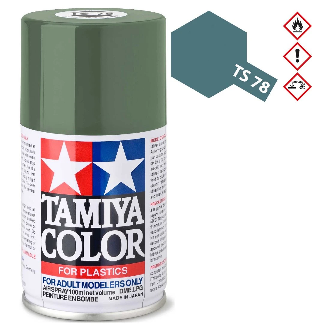 TAMIYA 田宮 TS-78 消光灰色 噴漆