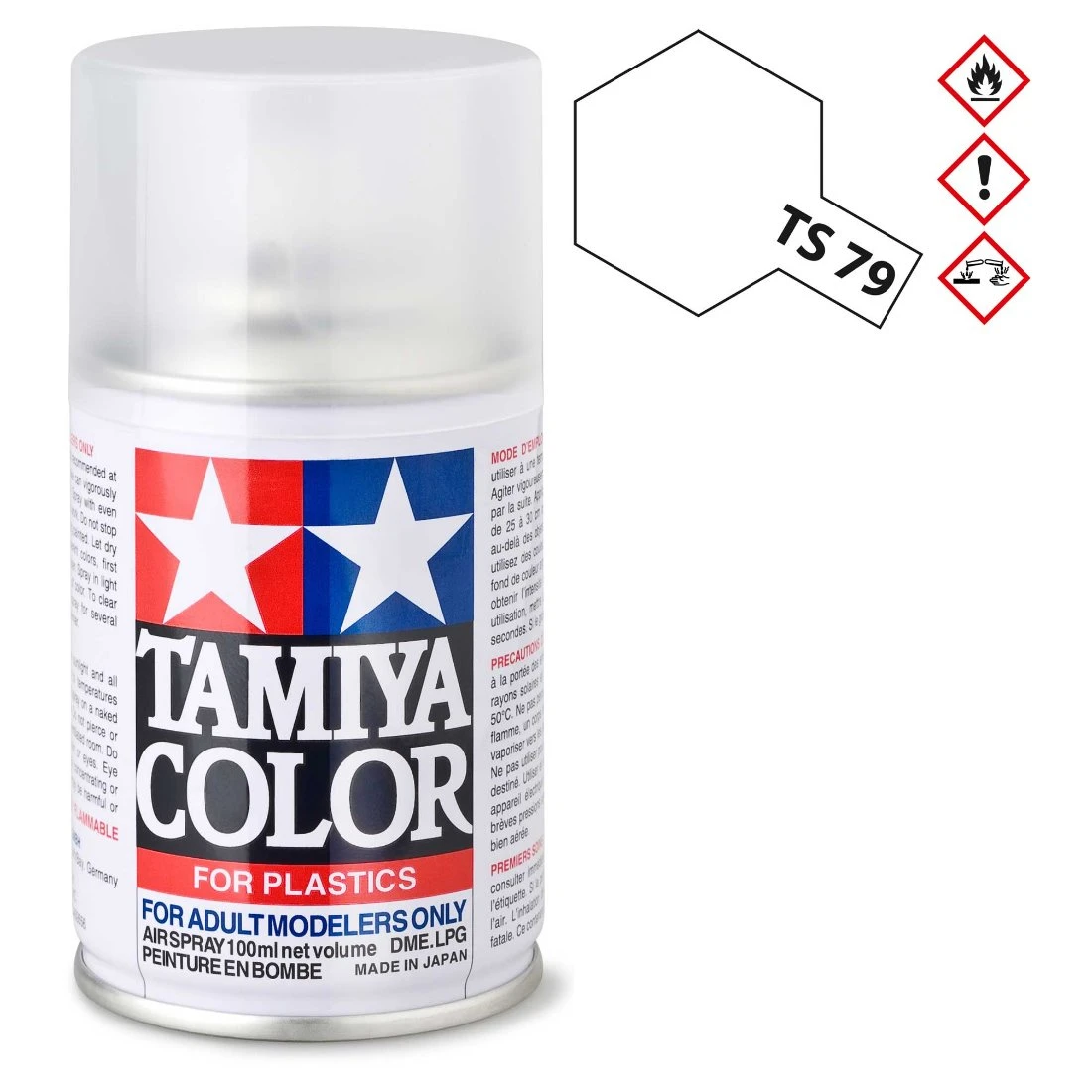 TAMIYA 田宮 TS-79 半消光透明色 噴漆
