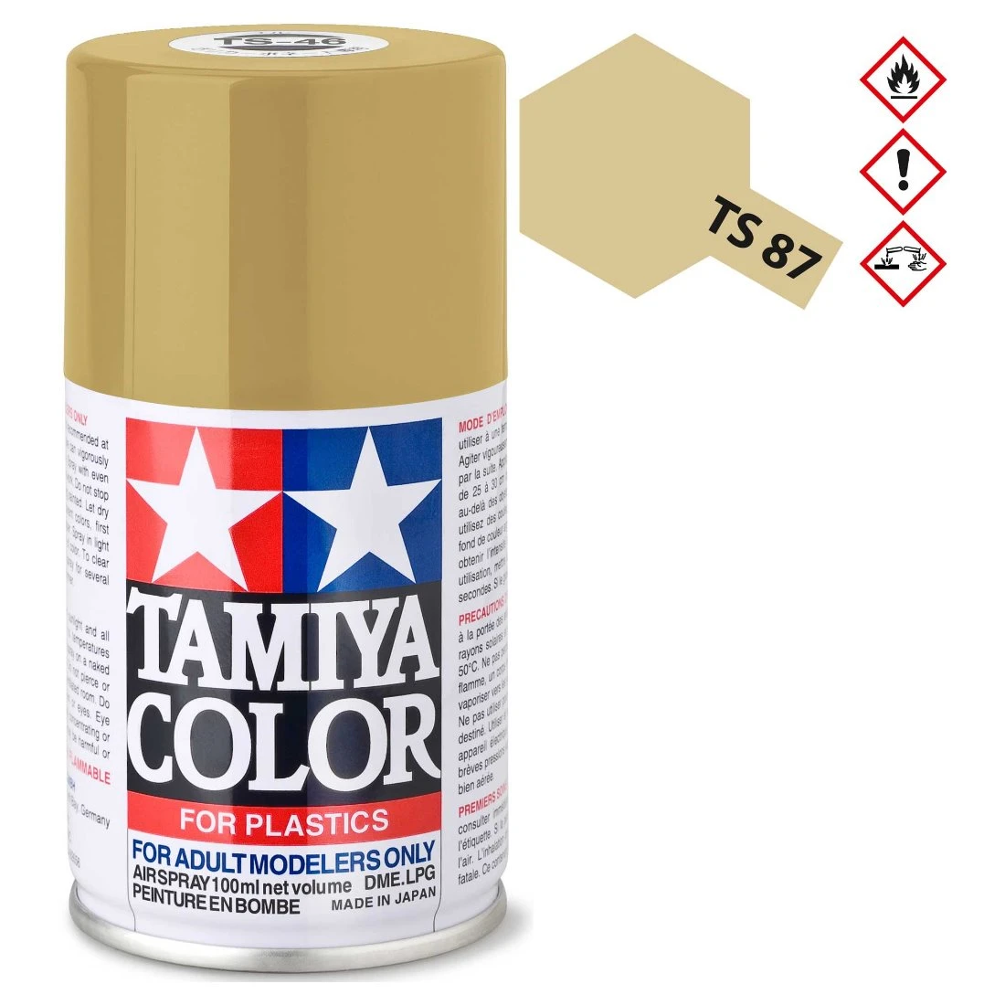 TAMIYA 田宮 TS-87 鈦金色 噴漆