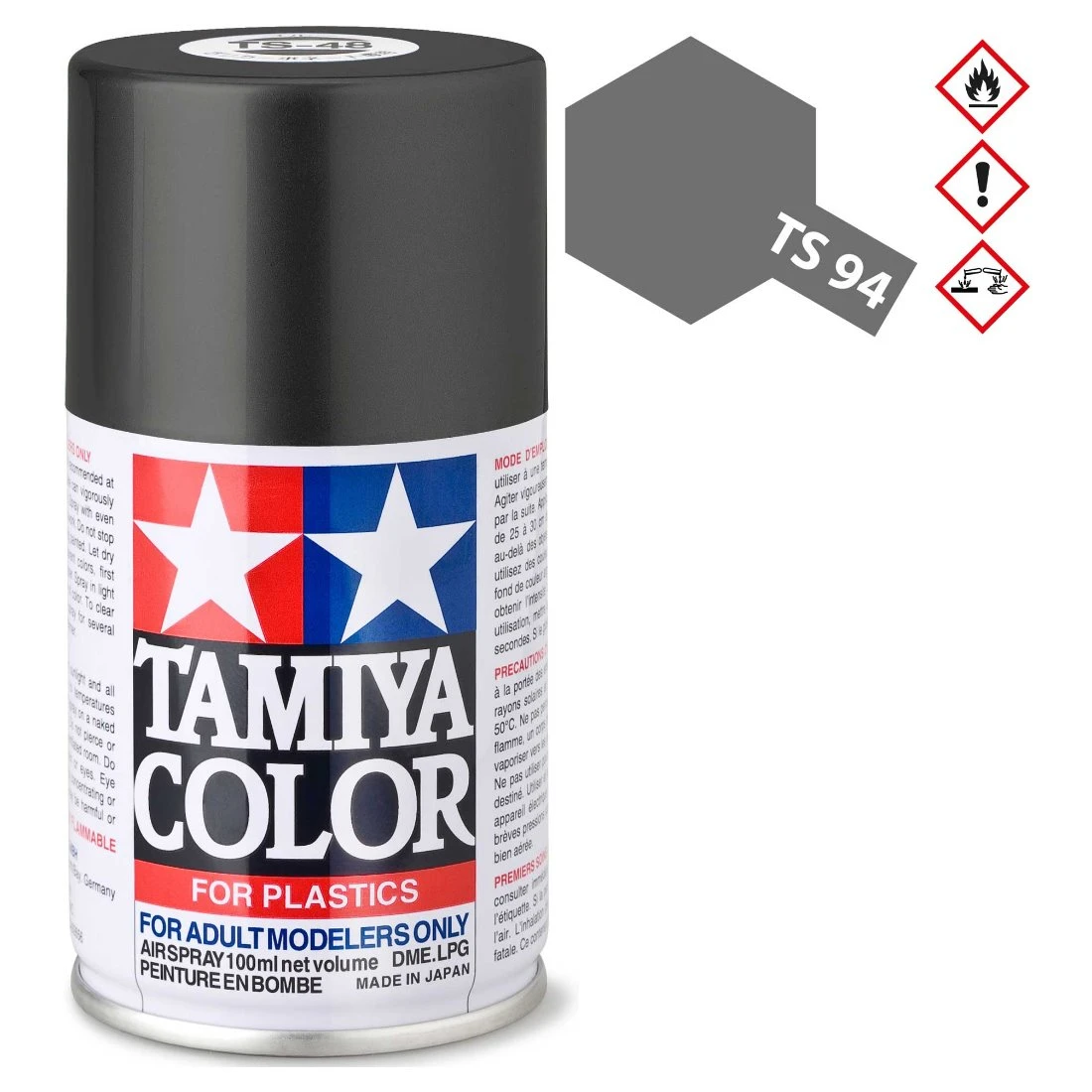 TAMIYA 田宮 TS-94 金屬灰色 噴漆