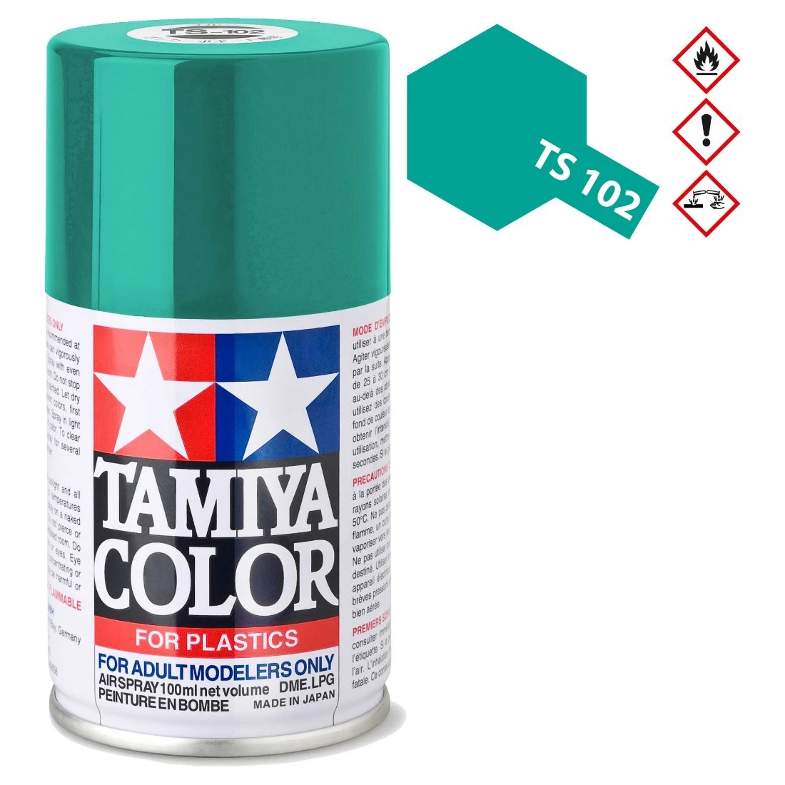 TAMIYA 田宮 TS-102 鈷綠色 噴漆