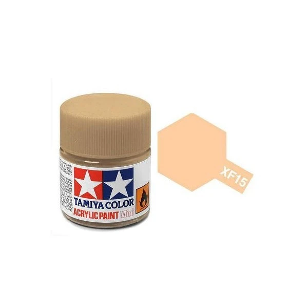 Tamiya 水性 壓克力漆 XF-15 消光 膚色 Flat Flesh 10ML