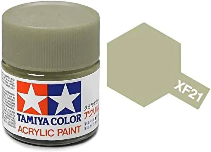 Tamiya 水性 壓克力漆 XF-21 消光 天空色 Sky 10ML