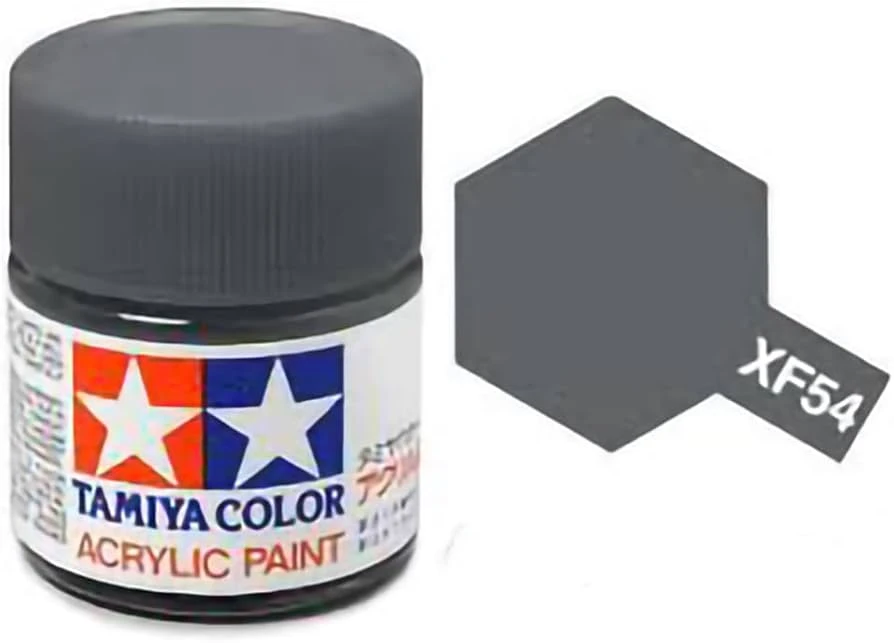 Tamiya 水性 壓克力漆 XF-54 消光 深海灰色 Dark Sea Grey 10ML