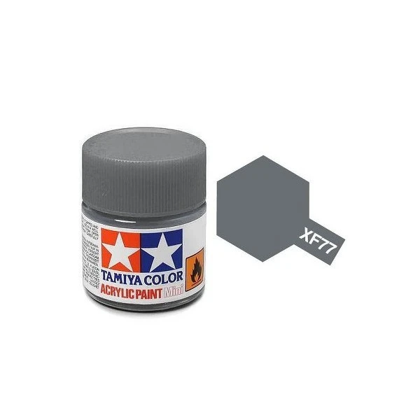 Tamiya 水性 壓克力漆 XF-77 消光 佐世保海軍工廠灰色 IJN GRAY (SASEBO ARSENAL)10ML