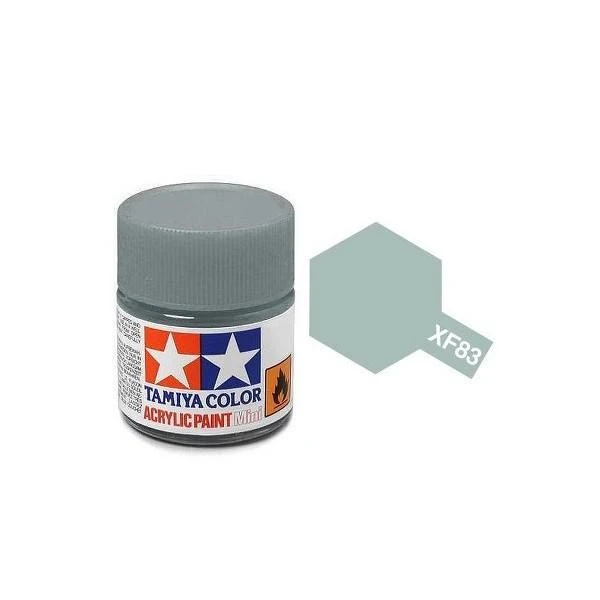 Tamiya 水性 壓克力漆 XF-83 消光 中海灰色2號 MEDIUM SEA GRAY 2 (RAF) 10ML