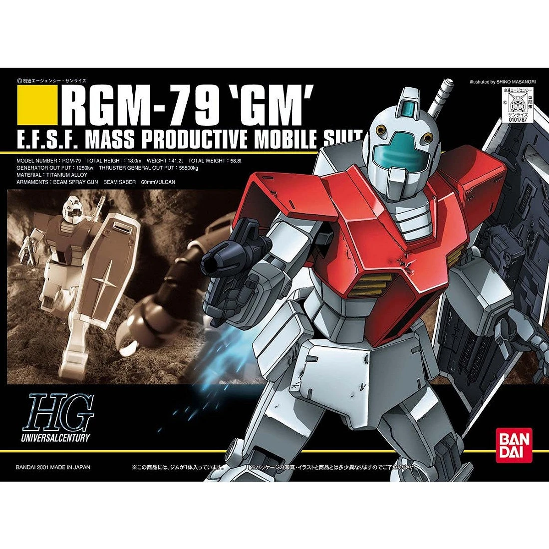 HGUC 1/144 #020 RGM-79 吉姆