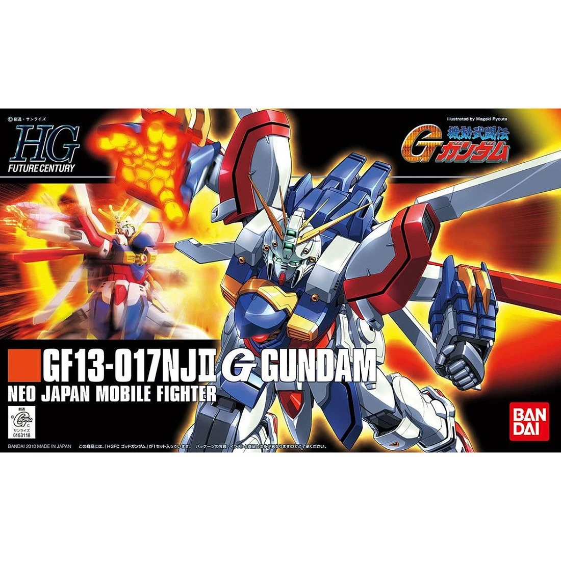 HGUC 1/144 #110 機動武鬥傳 GF13-01NJ 神鋼彈