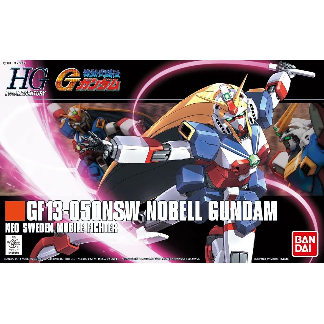 HGUC 1/144 #119 機動武鬥傳G Nobell Gundam 諾貝爾 鋼彈
