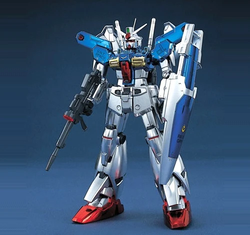 MG 1/100 GP01Fb 鋼彈試作一號機 全方位推進型 電鍍版