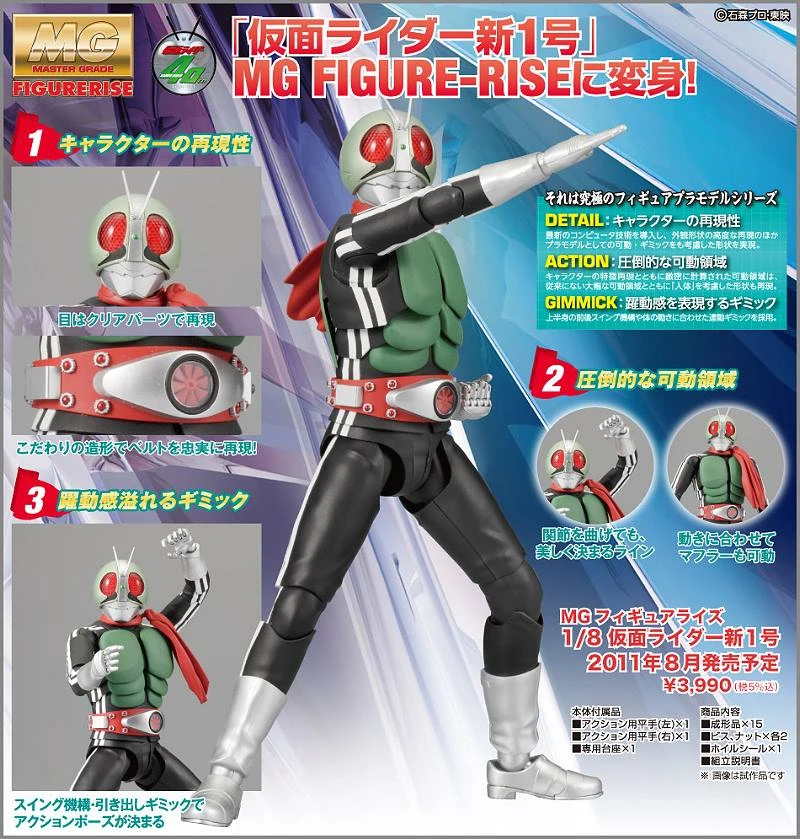 MG 1/8 假面騎士新1號