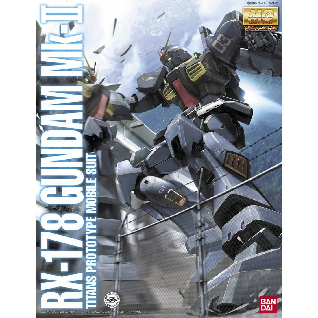 MG 1/100 RX-178 鋼彈Mk-II Ver.2.0 迪坦斯