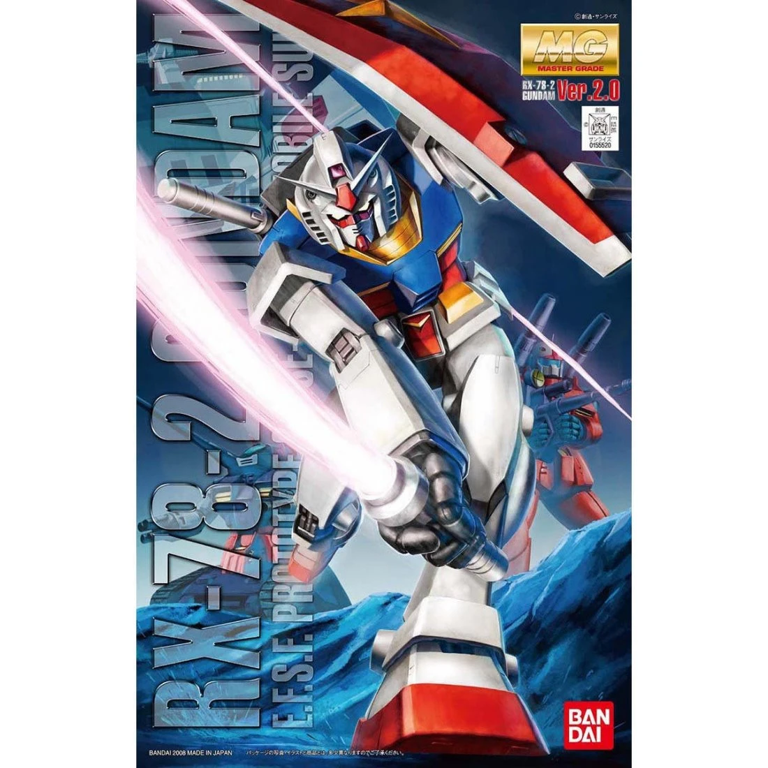 MG 1/100 RX-78-2 鋼彈 初鋼 Ver.2.0