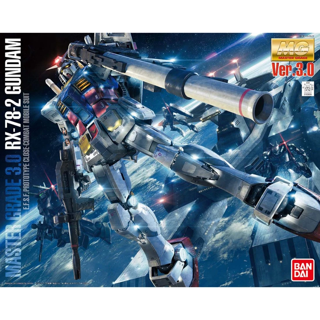 MG 1/100 RX-78-2 鋼彈 初鋼 Ver.3.0