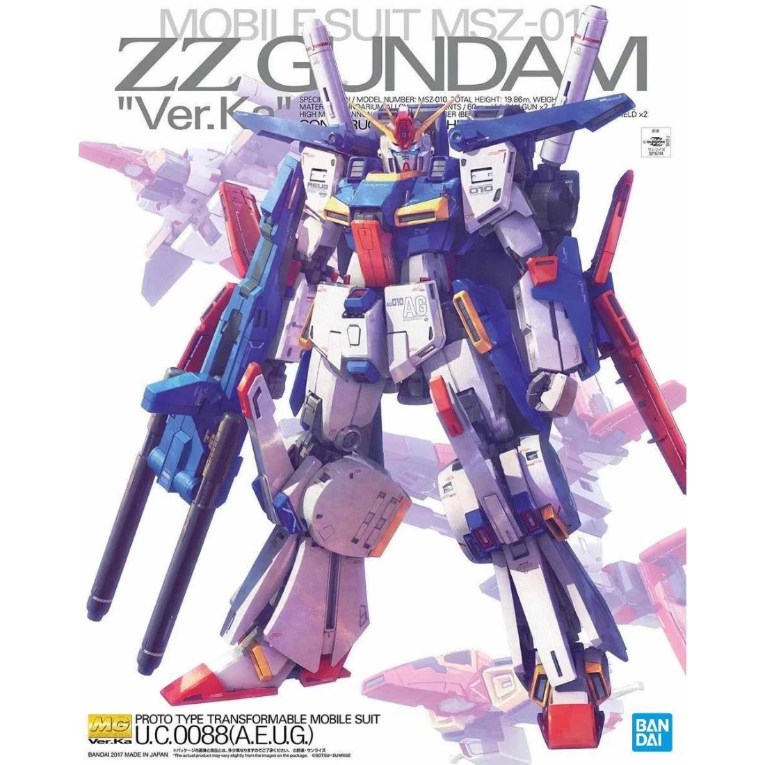 MG 1/100 MSZ-010 ZZ鋼彈 Ver.ka